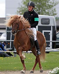 Leiknir og Rasmus ved St. Bededagsstævnet 2006.