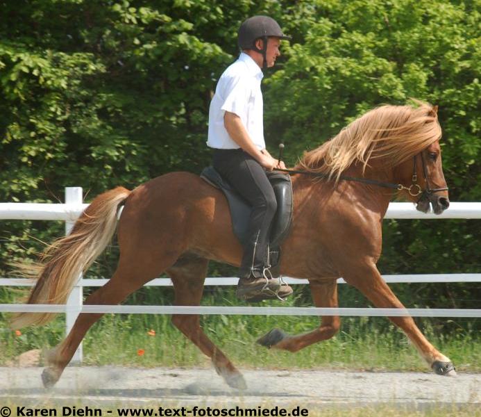 Leiknir ved kåringen på Störtal i maj 2007