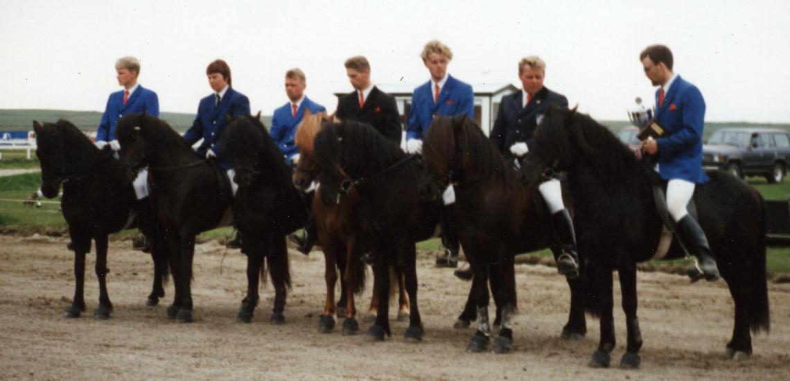 Otur med  afkom ved LM 1994