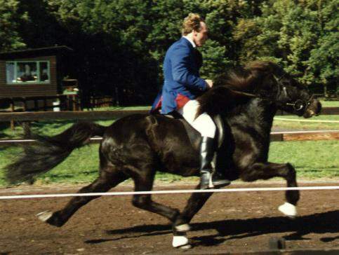 Hlynur og Einar Öder ved paschampionatet i Tyskland 1987.