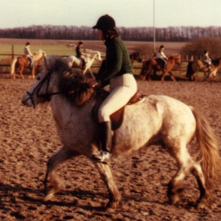 Ljóshærð redet af Laila ved et kursus hos Reidl i 1978.